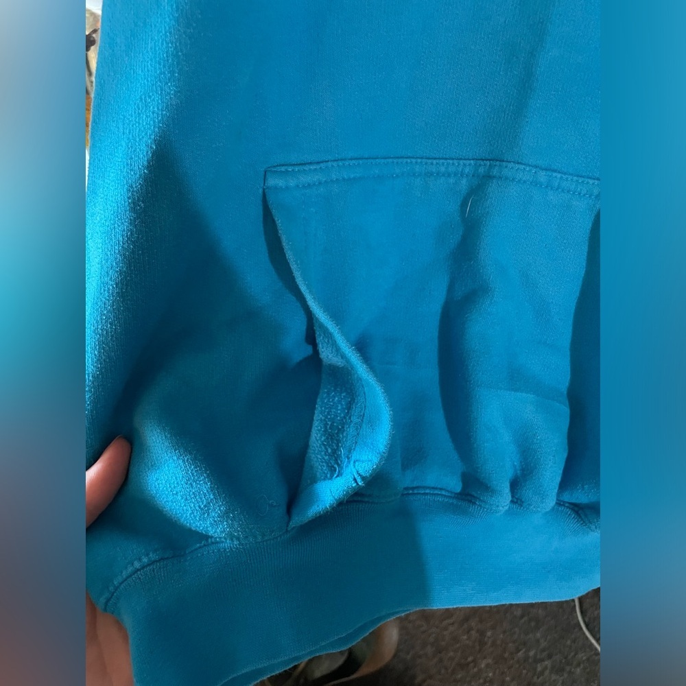 Daytona Beach Florida Blue Hoodie - Picture 7 of 7